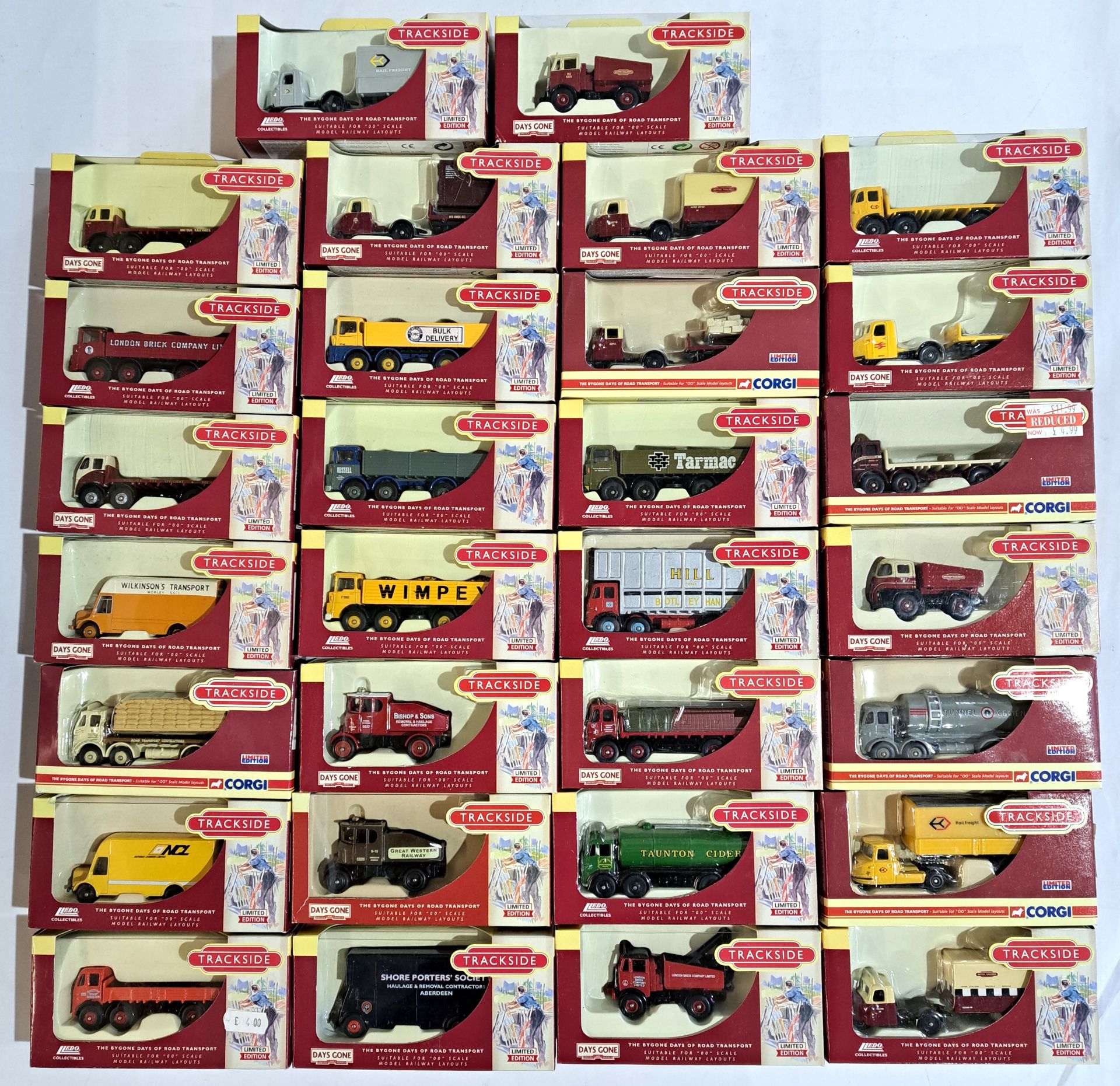 Corgi/Lledo (Trackside) a boxed 1:76 scale group