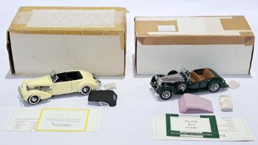 Franklin Mint, a boxed pair