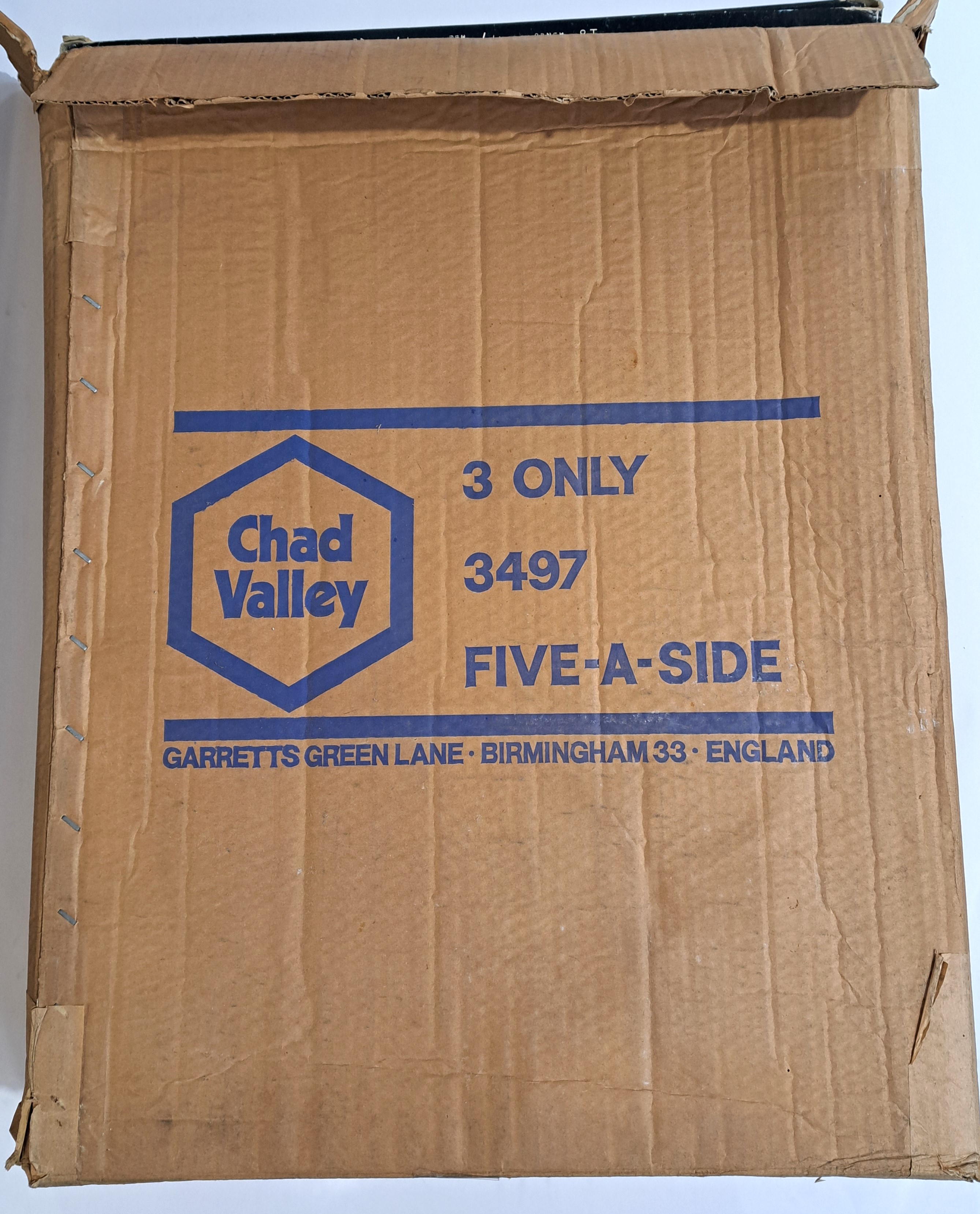 Chad Valley "Five A Side" X3 boxed football games complete with original Chad Valley OUTER TRADE BOX - Image 3 of 5