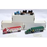 Matchbox, a boxed 1:58 scale truck & trailer group