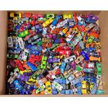 Mattel Hot Wheels, a large quantity of unboxed vehicles