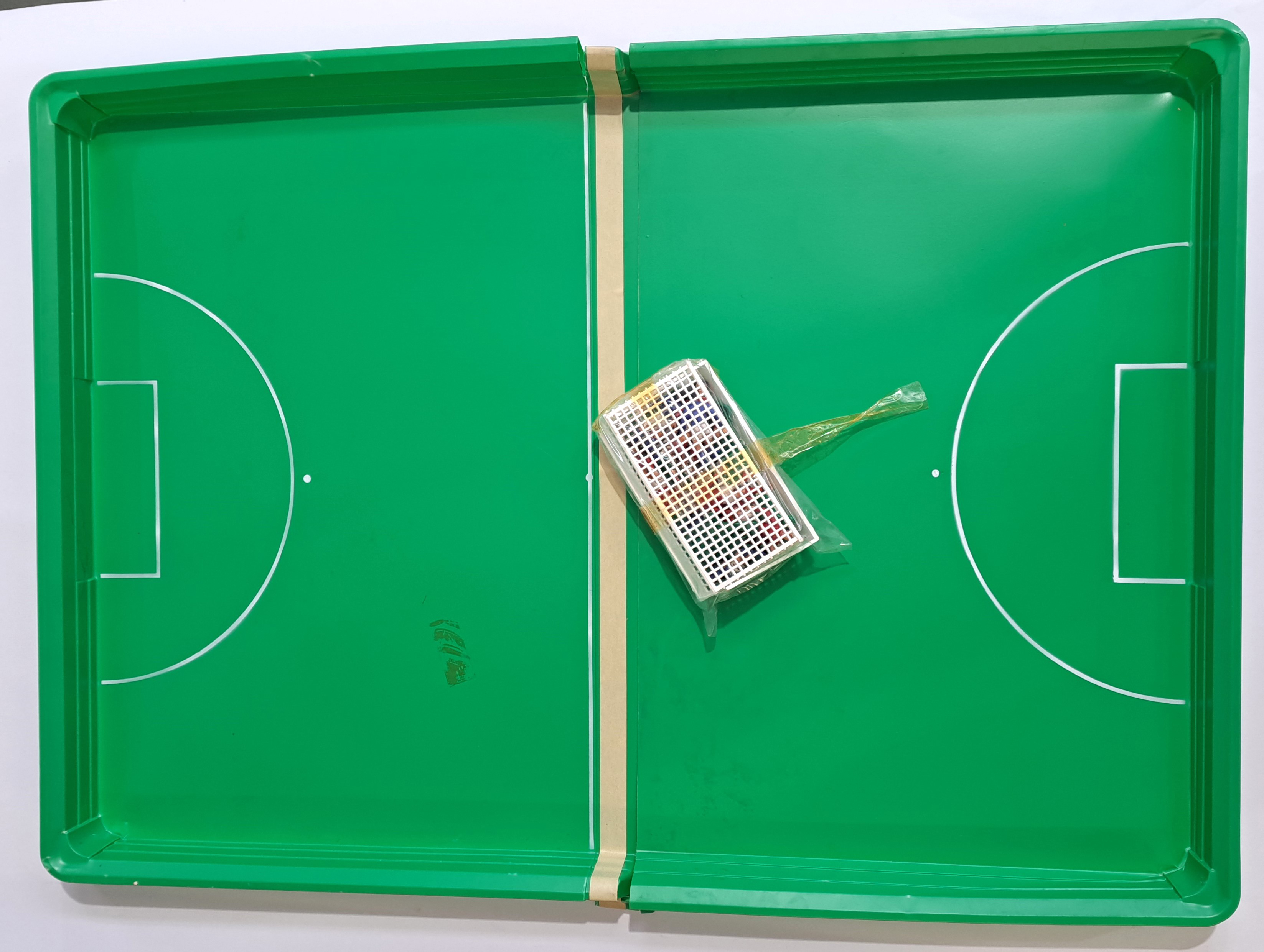 Chad Valley "Five A Side" X3 boxed football games complete with original Chad Valley OUTER TRADE BOX - Image 4 of 5