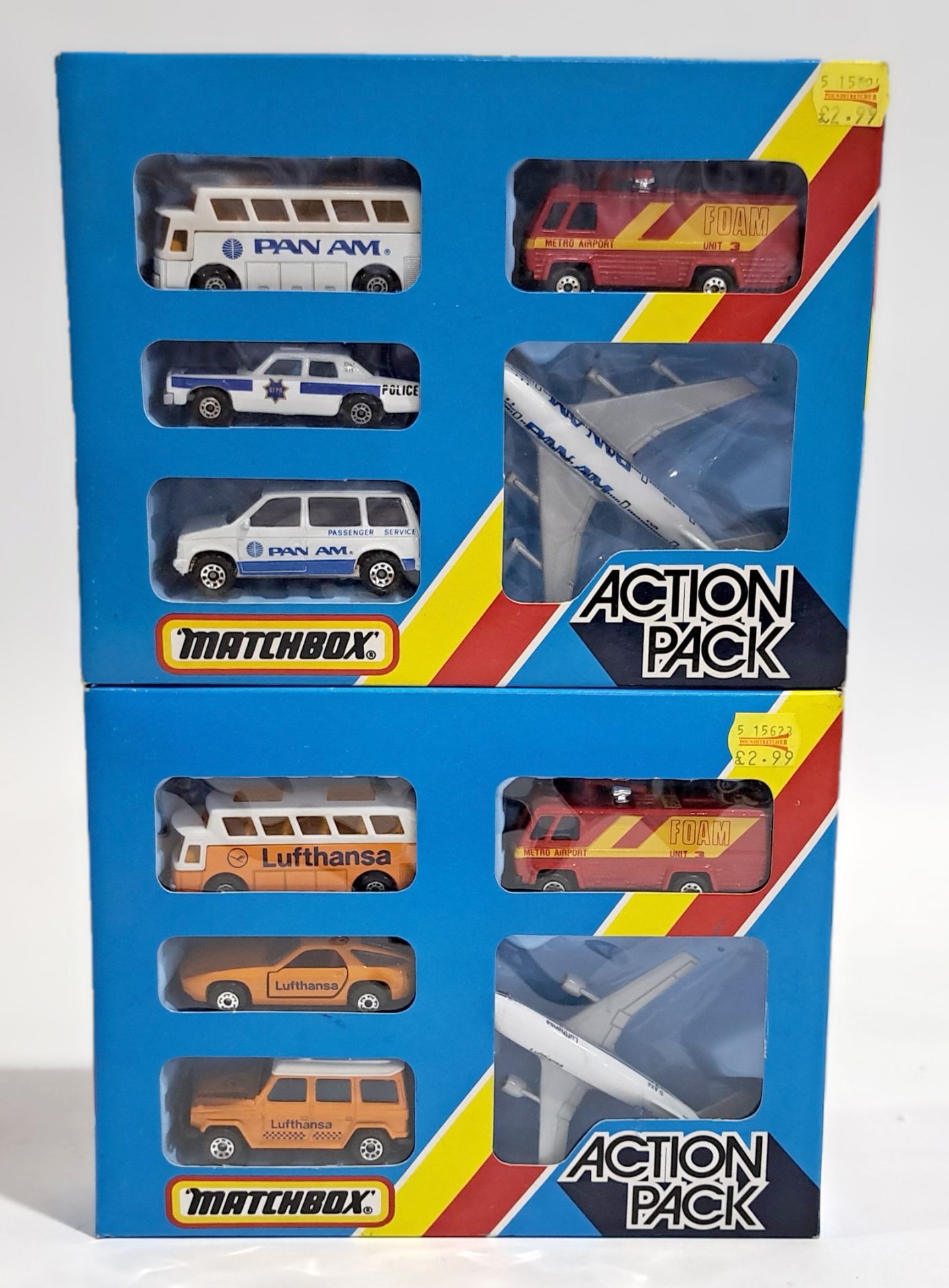 Matchbox Action Pack, a boxed pair