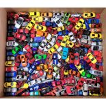 Majorette, Maisto, welly & similar, a large quantity of unboxed vehicles