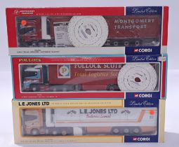 Corgi a boxed trio of 1/50 scale trucks to include CC12916, CC76401 and CC12908. Conditions gener...