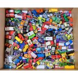 Zyimex, Solido, Mattel & similar, a large quantity of unboxed vehicles