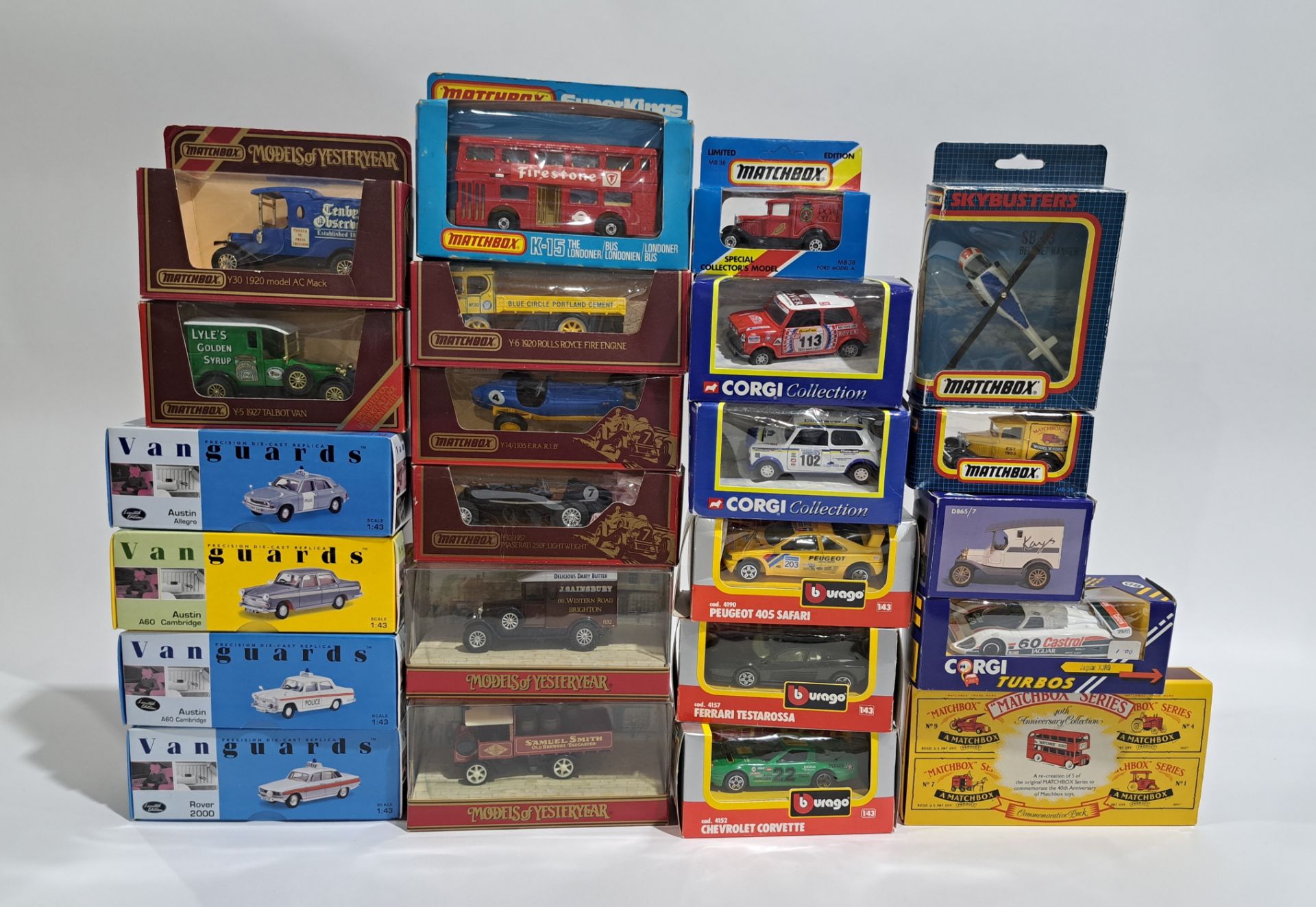 Matchbox, Corgi, Vanguards & similar boxed mixed group