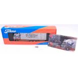 Tekno, a boxed 1:50 scale R3806Z Truck/Trailer "Holgersson"