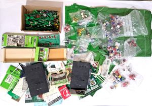 Subbuteo, a mixed loose unboxed group of accessories and bagged incomplete teams