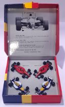 Onyx Nigel Mansell World Champion 1992 4x Car Set. Containing Ferrari 640 1989, 641/2 1990, Canon...