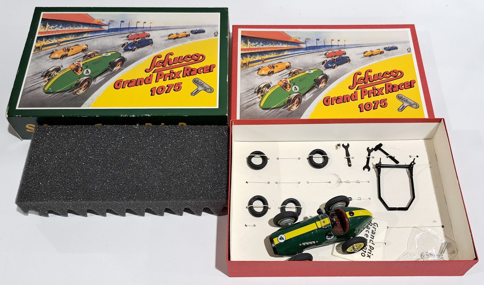 Schuco Grand Prix Racer Montagekasten 01025 boxed