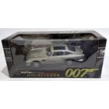 Auto Art 1/18th scale Aston Martin DB5 "Goldfinger" James Bond 007 Collection