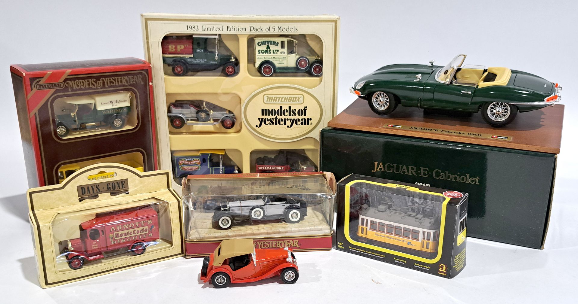 Matchbox Models of Yesteryear, Burago & similar, a boxed & unboxed group