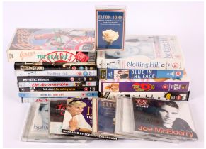 Pop/Rock LPs, CDs, DVDs & VHS