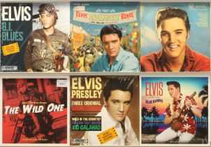 Elvis Presley and related LPs