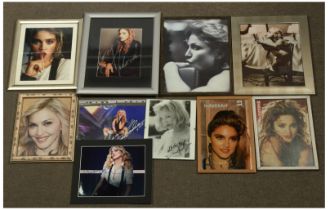 Madonna - A Group of Framed/Unframed Photographs