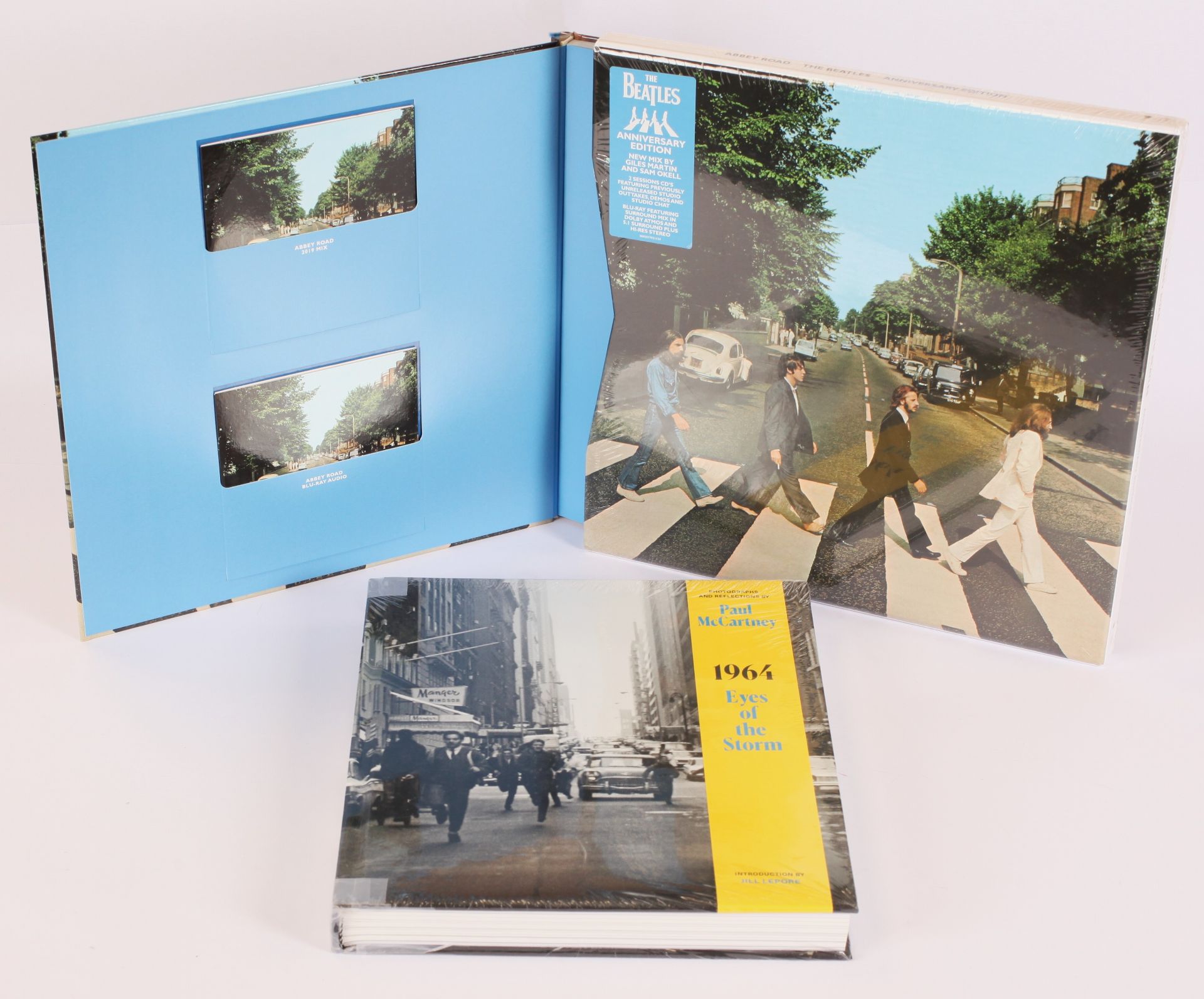 The Beatles - Abbey Road Anniversary CD Boxset And 1964: Eye Of The Storm book