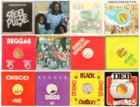 Roots Reggae LPs and 12" Singles