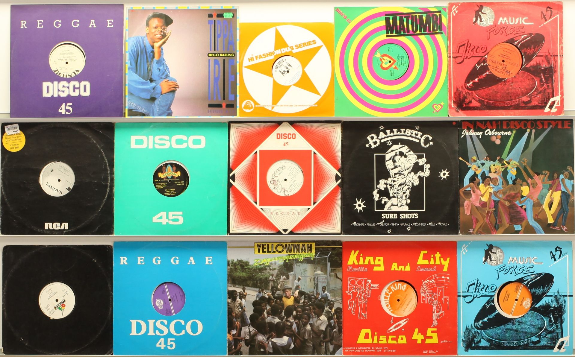 Dancehall & Lovers Rock Reggae LPs, 12" & 10"