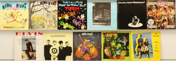 Psychobilly/Rockabilly LPs and 12" Singles