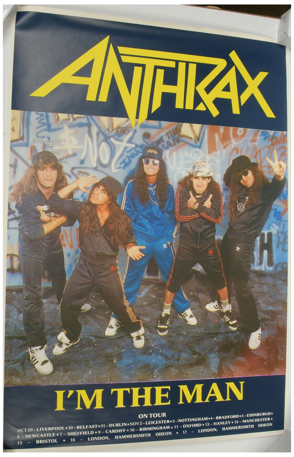Anthrax - A Pair of Posters - Image 2 of 2