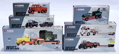 Corgi, a boxed 1:50 scale Heavy Haulage group