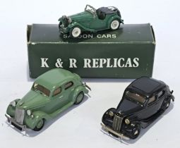 K&R Replicas & similar, a boxed and unboxed 1:43 scale group