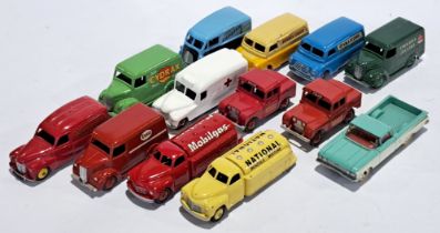 Dinky, an unboxed mixed vehicle group