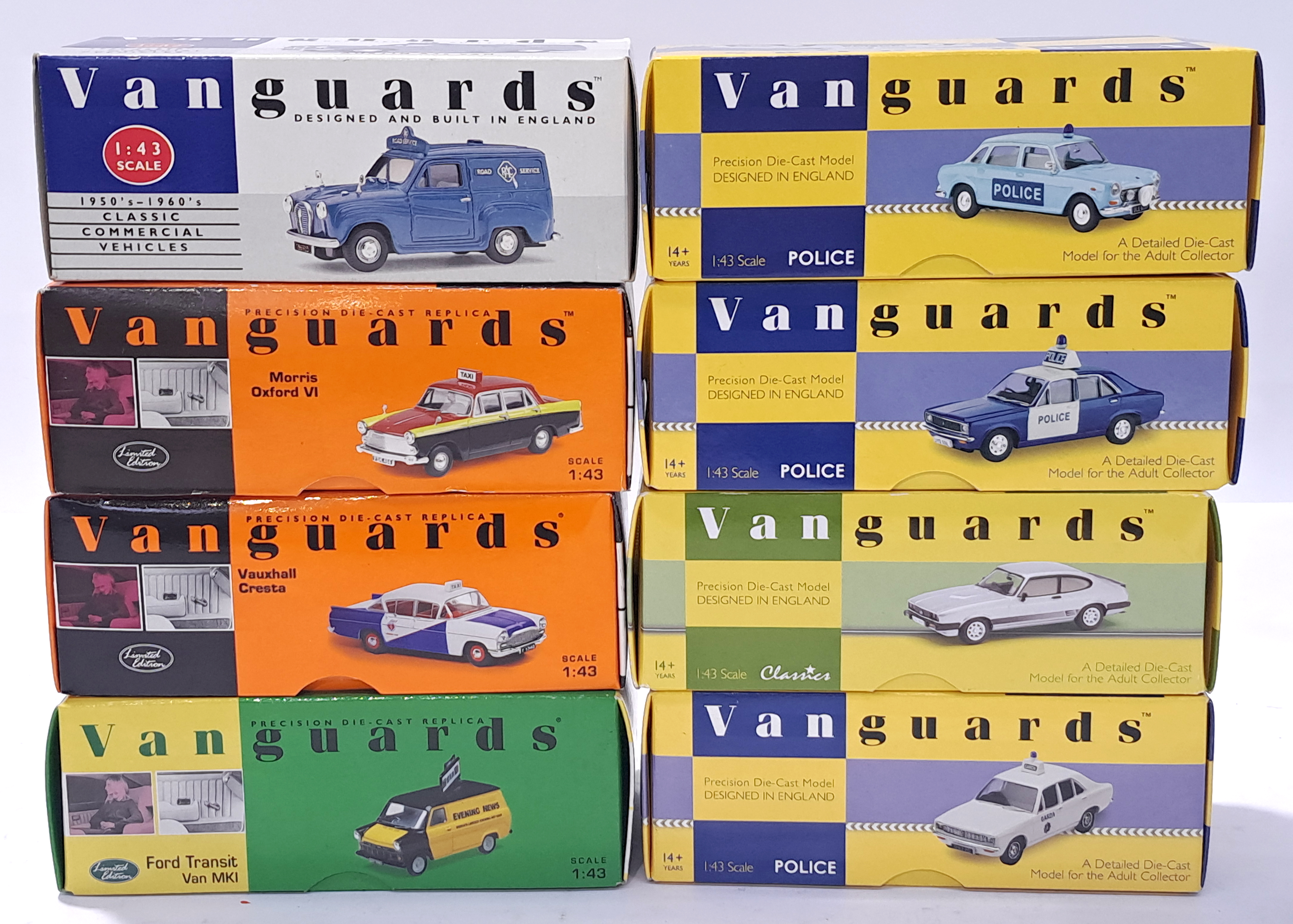 Lledo Vanguards, a boxed Vehicle group. Contents appear Near Mint to Mint in Good to Excellent bo...