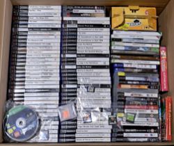 Quantity of console games, to include PS2, PS3, XBOX & others