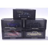 Minichamps a mixed group of 1/43 scale Vehicles. Conditions generally appear Near Mint in general...
