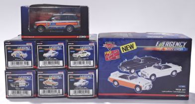 Corgi 'Drivetime Series' boxed group of 'Emergency Motors'. Conditions generally appear Excellent...