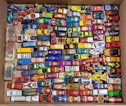 Matchbox, Corgi, Mattel Hot Wheels & similar, a large quantity of unboxed vehicles