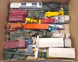 Dinky, a mixed unboxed play worn group. Conditions generally appear Fair to Excellent.