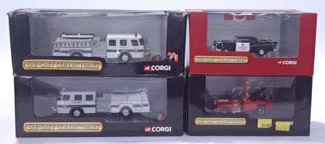 Corgi Classics "Diecast Collectables" Fire Engine Series and similar. Conditions generally appear...