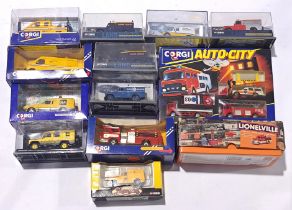 Corgi, a mixed boxed Fire and Rescue vehicles and Breakdown Vehicles group. Conditions generally ...