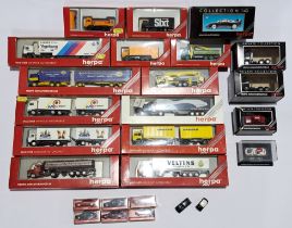 Herpa, a boxed mixed scale (mostly 1:87) group