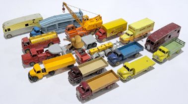 Dinky, an unboxed mostly truck group