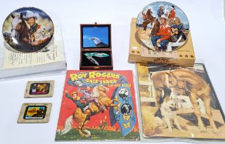 A western related group, to include Roy Rogers & Gene Autry items