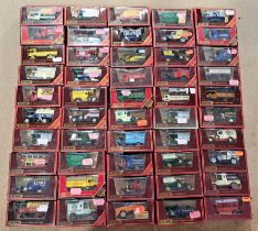 Matchbox Models of Yesteryear maroon boxed group