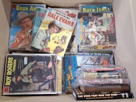 A western related vintage comics & annuals group