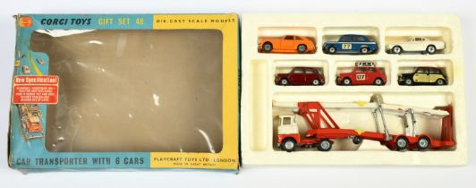 Corgi toys GS48 Gift Set "Transporter" to include...