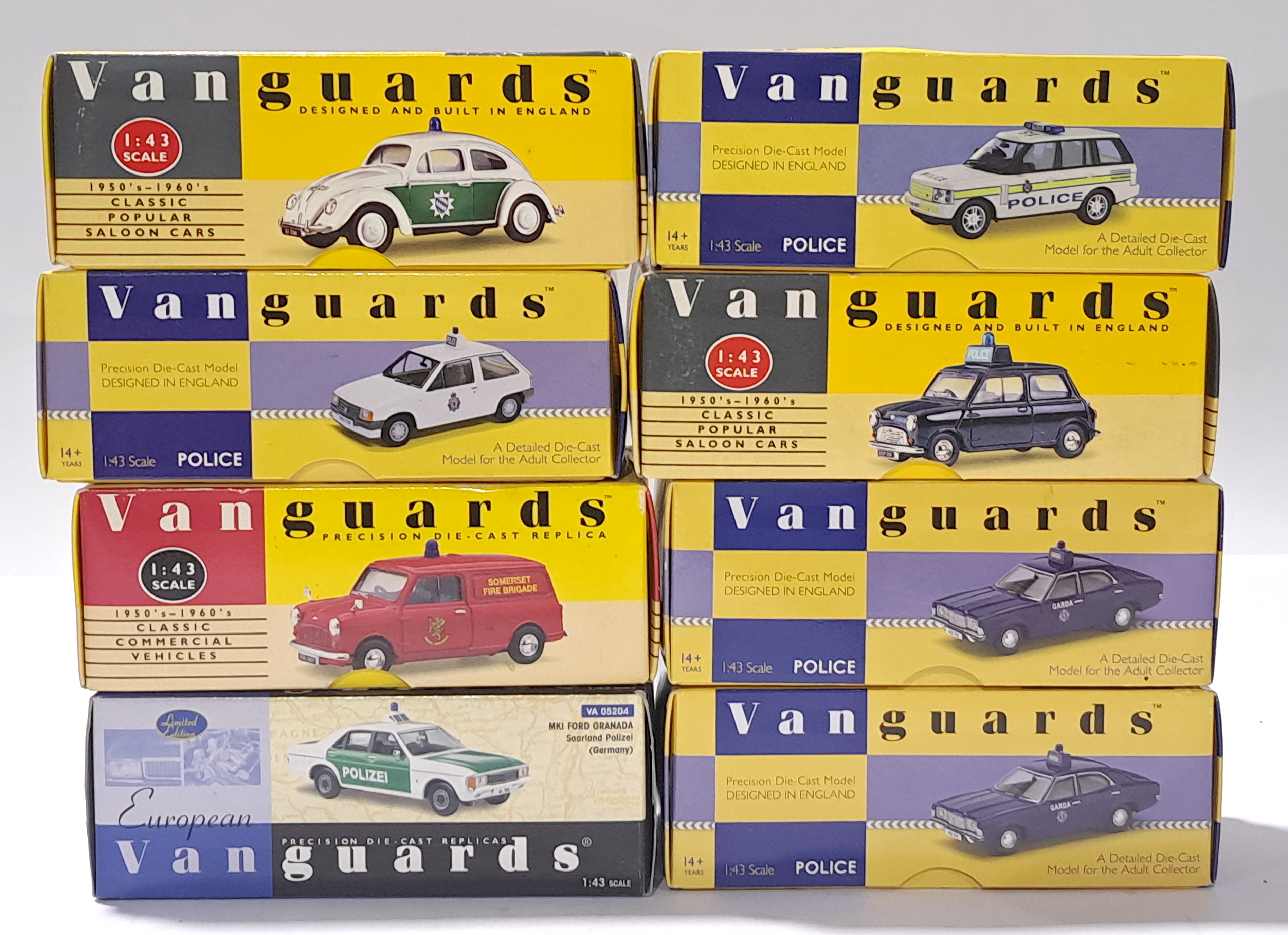 Lledo Vanguards, a boxed Vehicle group. Contents appear Near Mint to Mint in Good to Excellent bo...