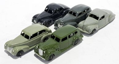 Dinky, an unboxed car group