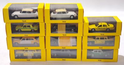 Leo Models a mixed Taxi group. Conditions generally appear Near Mint in generally Excellent boxes.