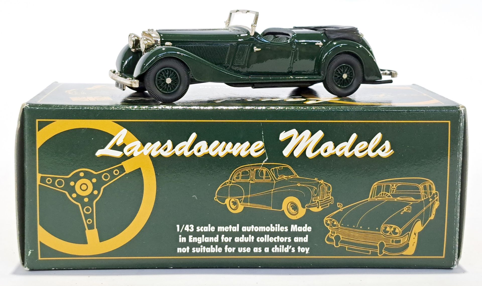 Lansdowne Models, a boxed 1:43 scale LDM.27 1937 Jensen 'Dual Cowl' Phaeton