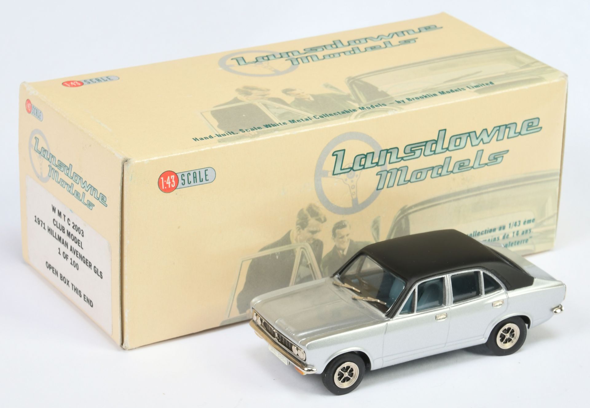 Lansdowne Models (Brooklin) 1971 Hillman Avenger GLS "WMTC 2003" 