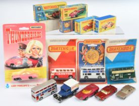 Matchbox mixed group to include Reular wheels 25d Ford Cortina - metallic brown; 24c Rolls Royce ...