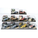 Quartzo & Similar 1/43rd scale group of Formula 1 Racing Cars to include Q1402 March"STP" French ...