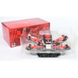 Hot Wheels 1/43rd scale L6237 Ferrari F1 Schumacher Championship Collection 5-model set F1-2000 J...